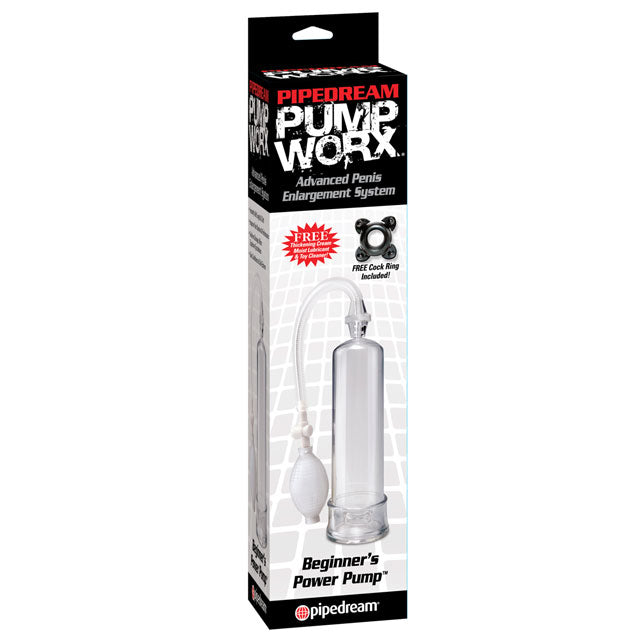 Pipedream Pump Worx Beginner''s Power Pump Clear