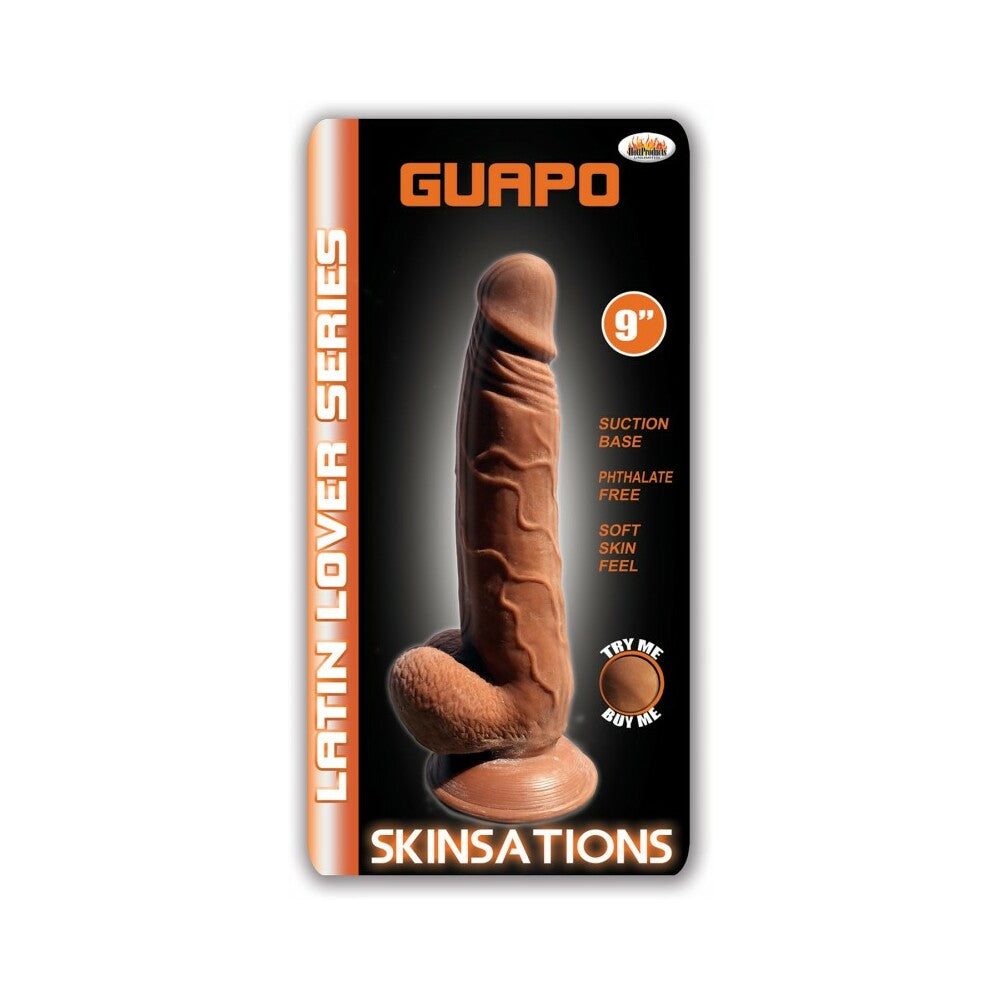 Skinsations Latin Lover Series Guapo 9 Inch