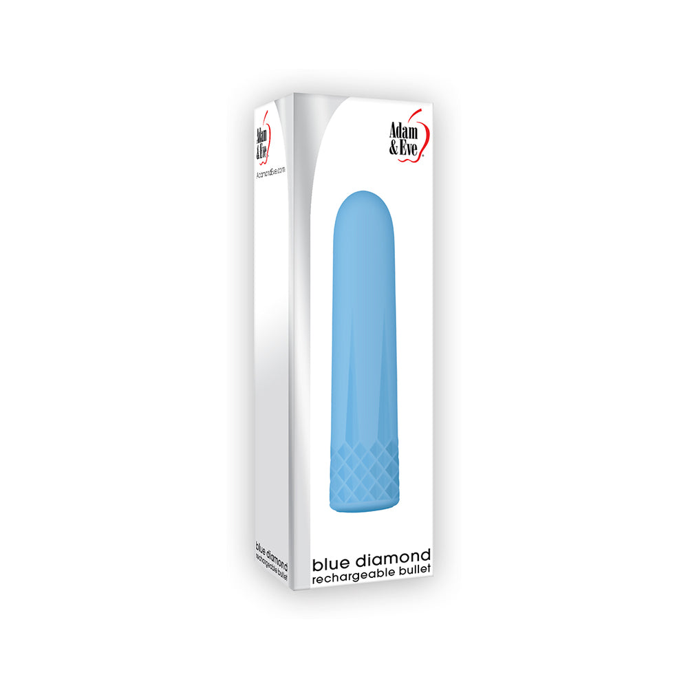 Adam & Eve Blue Diamond Rechargeable Bullet Vibrator