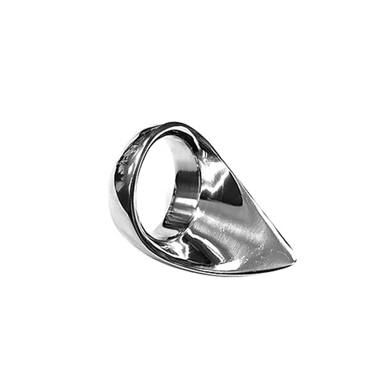 Stainless Steel Stainless Steel Tear Drop Cock Ring (45mm) In Clamshell