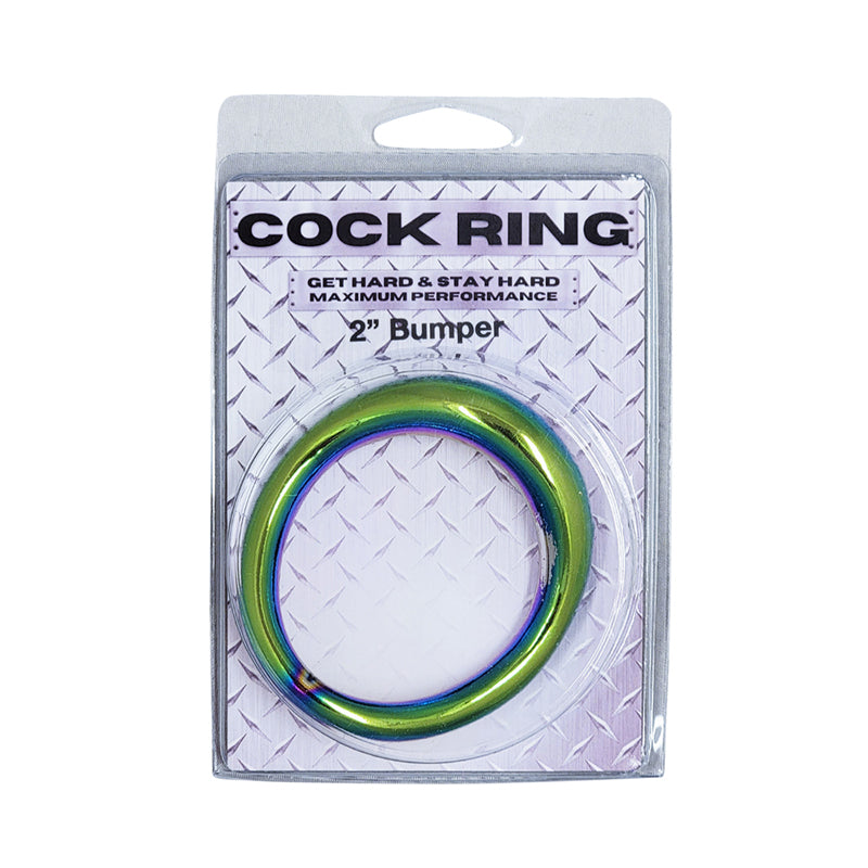 Ple''sur SS Rainbow Bumper Cockring 2in
