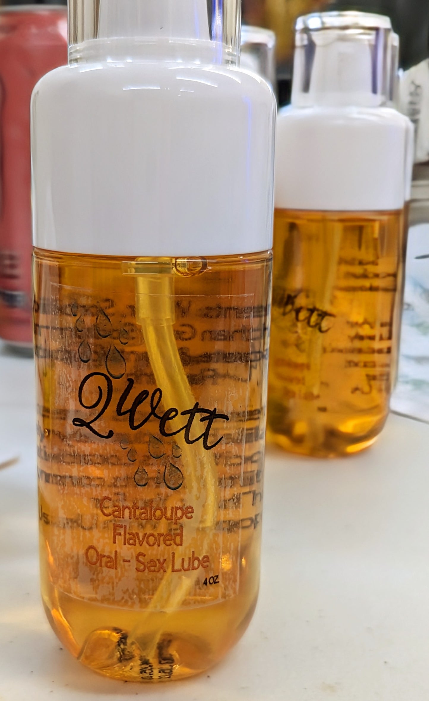 2Wett Cantaloupe Flavored Oral-Sex Lube