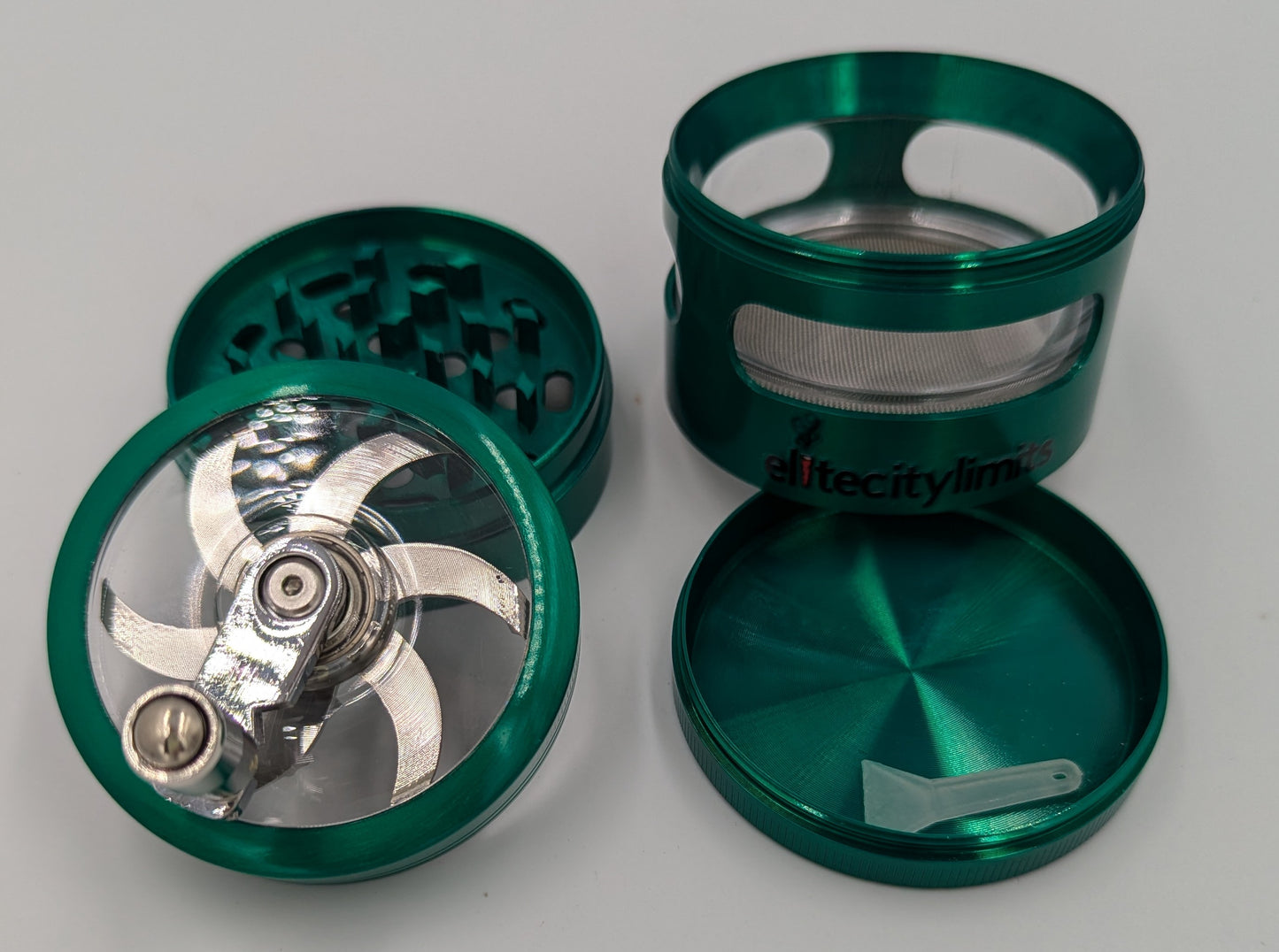 Zinc 4 Piece Hardtop Grinder 62*86mm