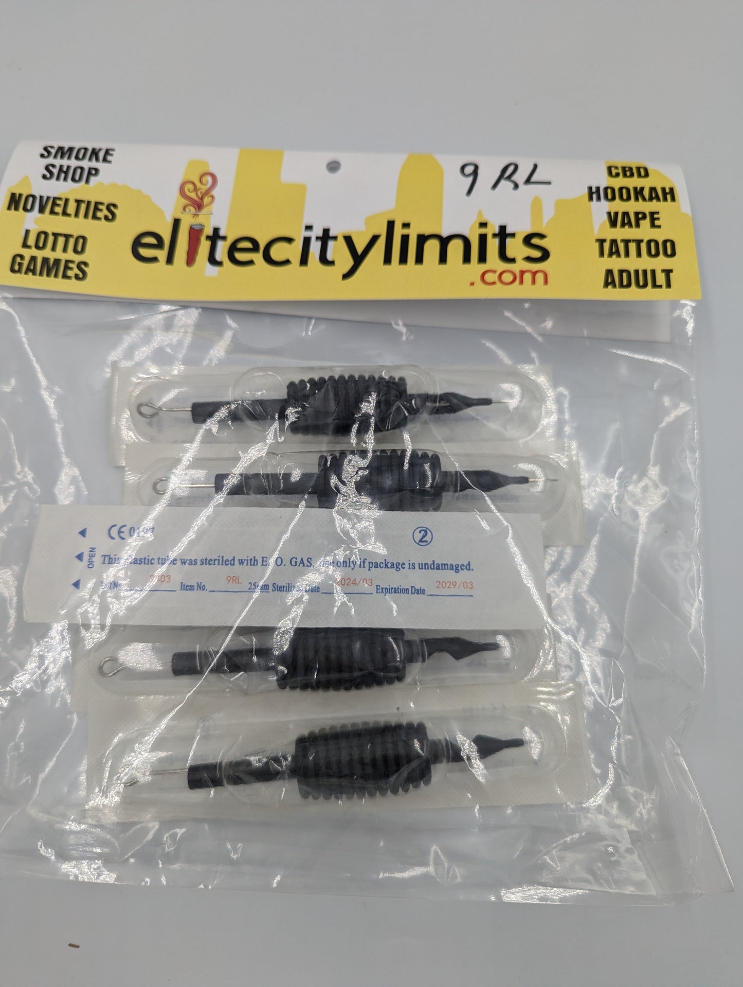 9RL Tattoo Combo Needles & Barrels