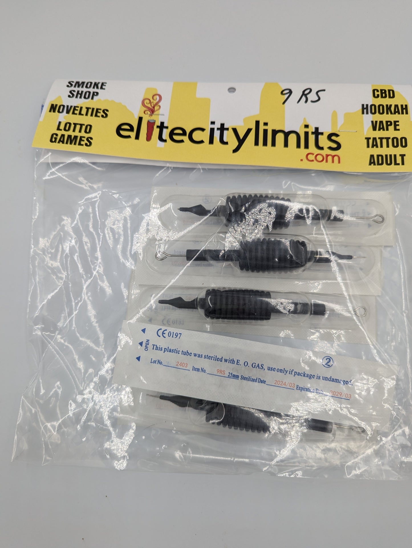 9RS Tattoo Combo Needles & Barrels