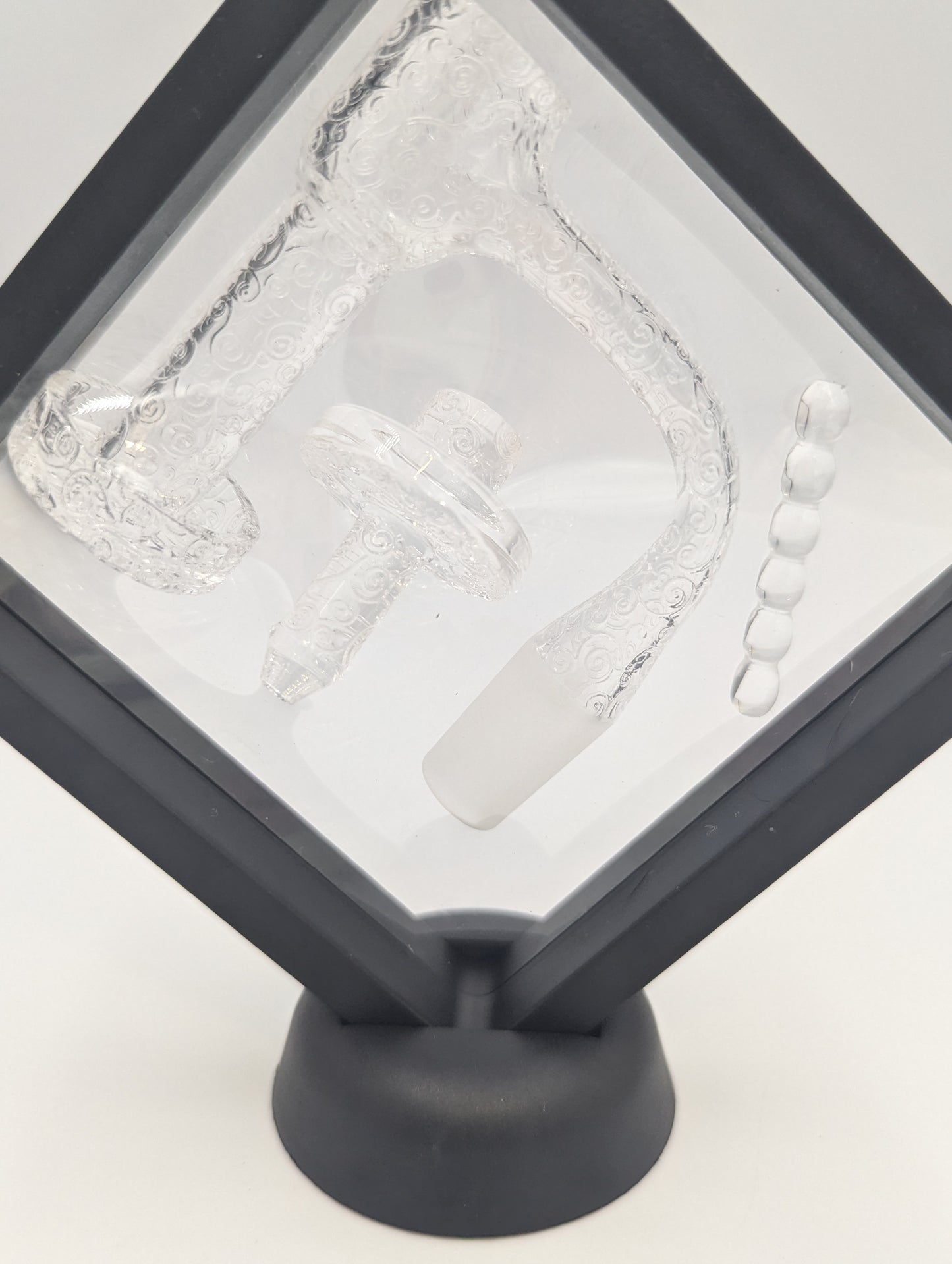 Sandblasting Fully Weld Beveled Edge Quartz Terp Slurpers Set