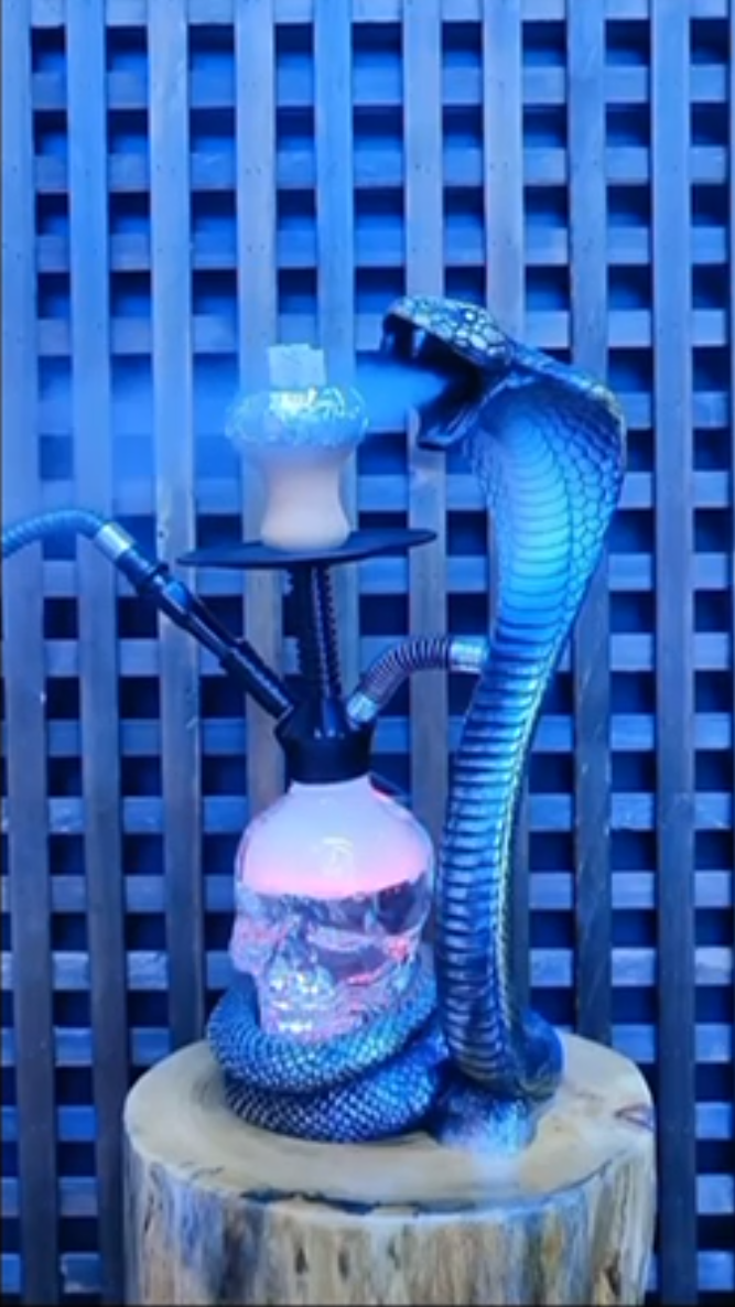 16.5 in. Cobra LED Hookah