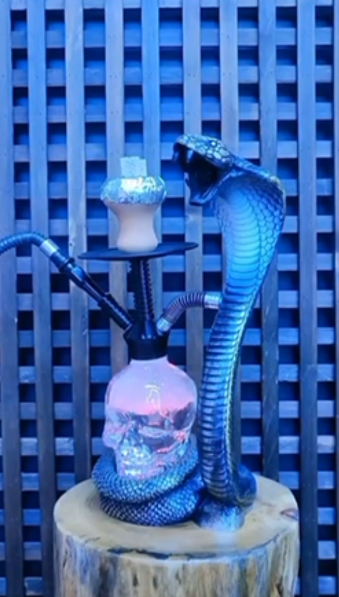 16.5 in. Cobra LED Hookah