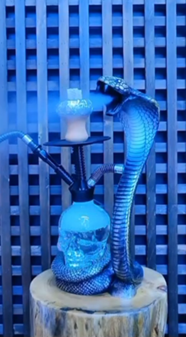 16.5 in. Cobra LED Hookah