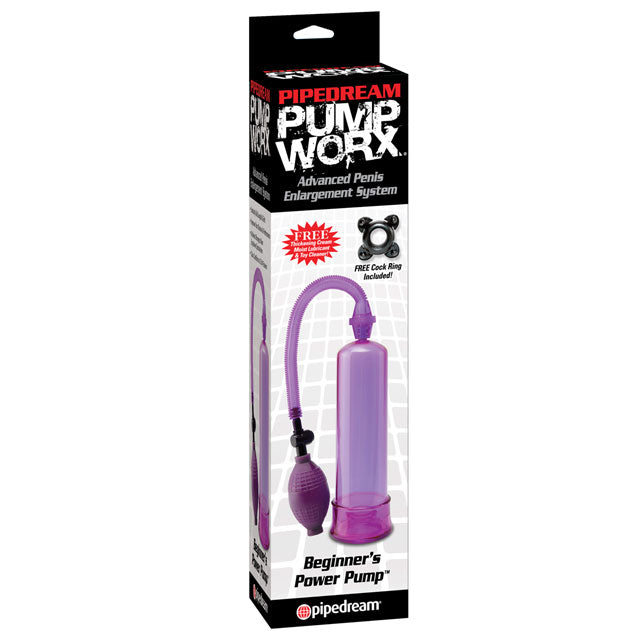 Pipedream Pump Worx Beginner''s Power Pump Purple