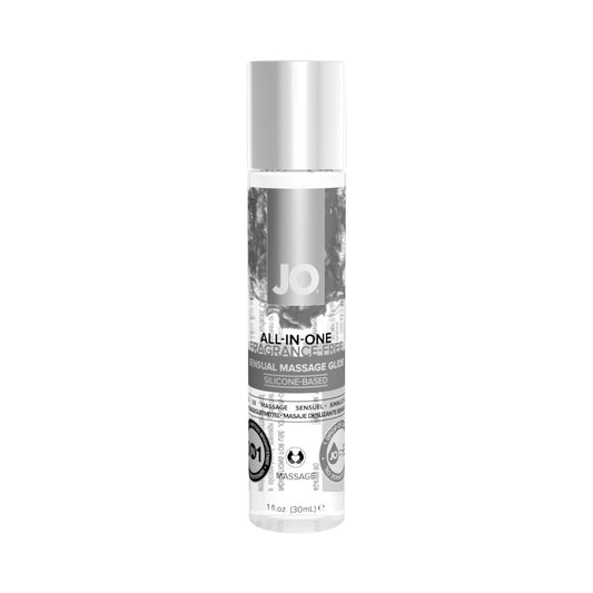 JO All-In-One Sensual Massage Glide Fragrance Free 1 oz.