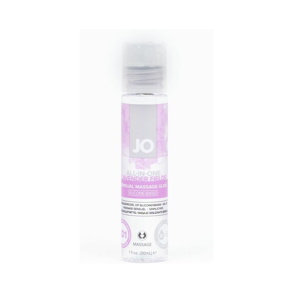 JO All-In-One Sensual Massage Glide Lavender 1 oz.