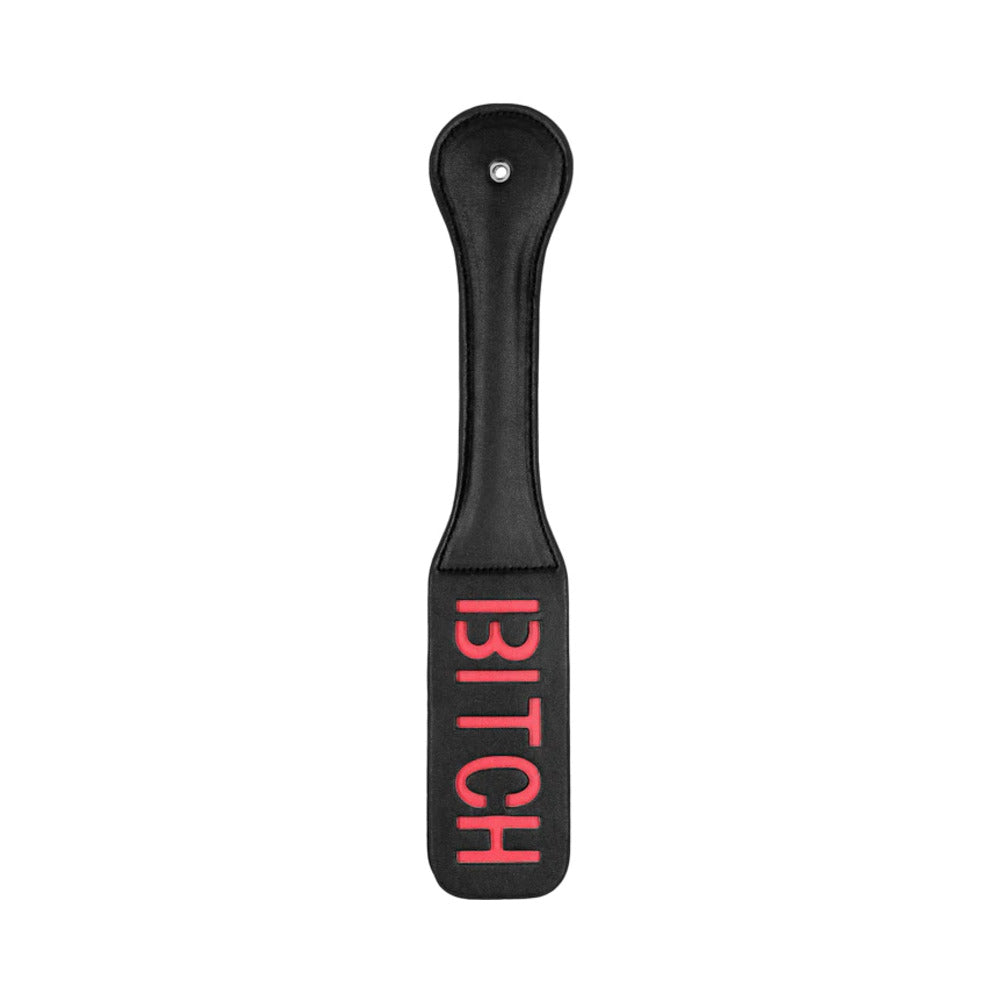 Ouch! ''Bitch'' Paddle Black