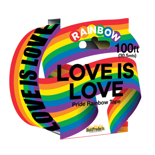 Love Is Love - Rainbow Style - Caution Party Tape - 100''