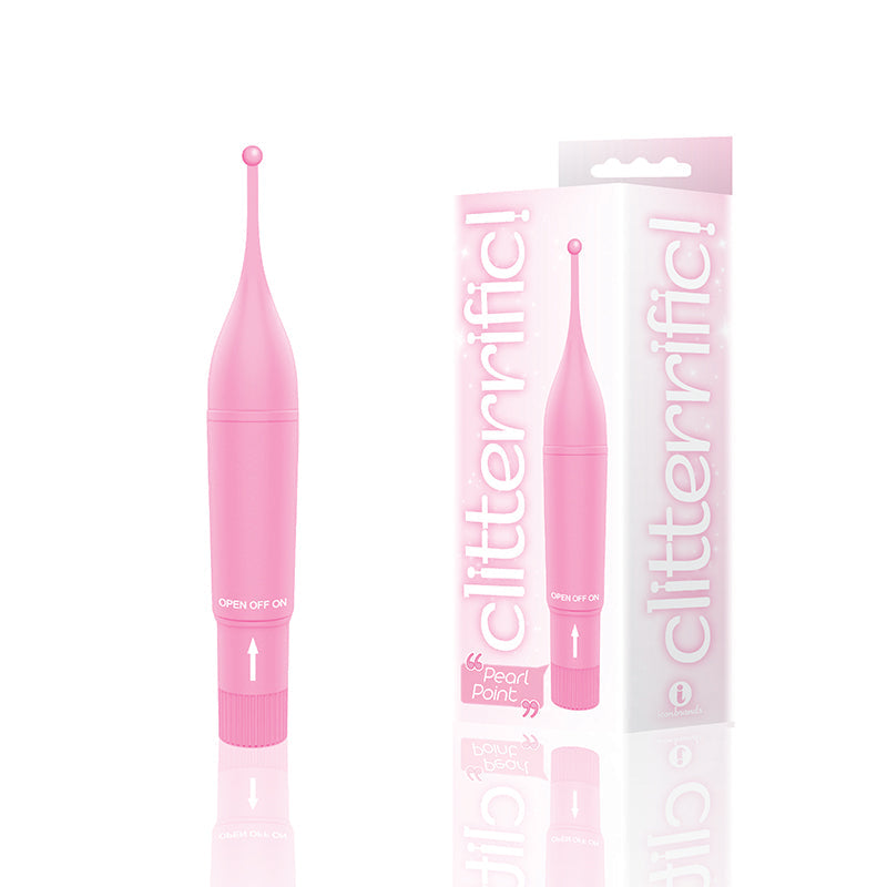 The 9''s Clitterific! Pearl Point Clitoral Stimulator