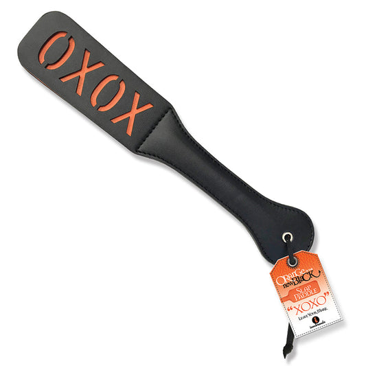 The 9''s Orange Is The New Black Slap Paddle XOXO