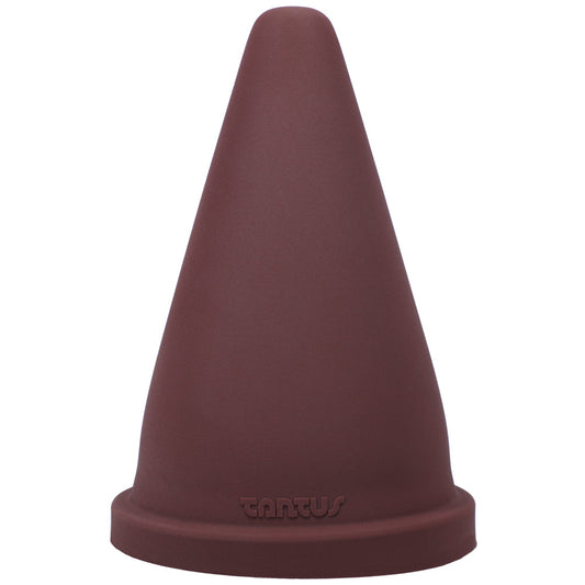 Tantus Cone Squat Firm Dildo Garnet (Box)