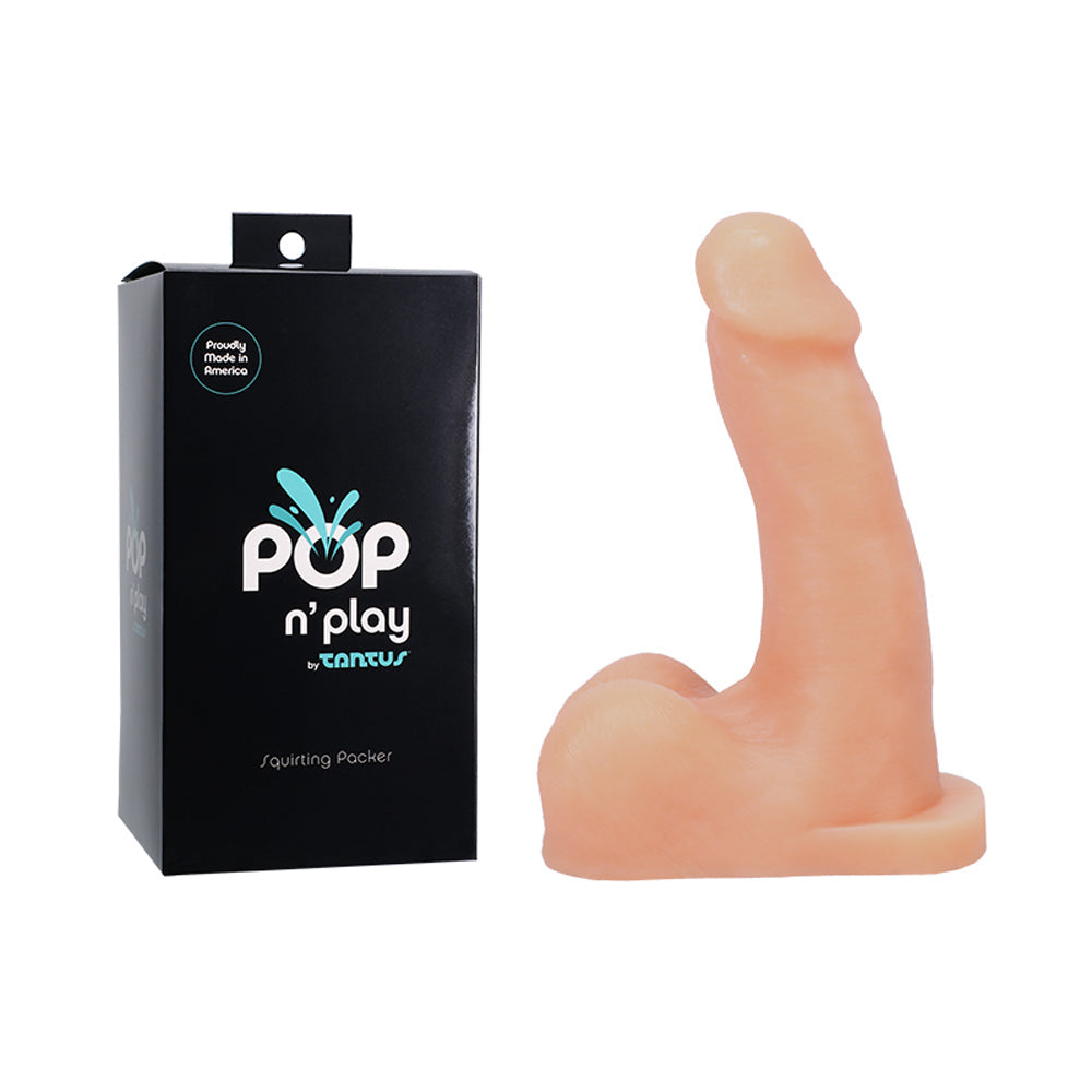 Tantus POP n'' Play Squirting Packer Cream
