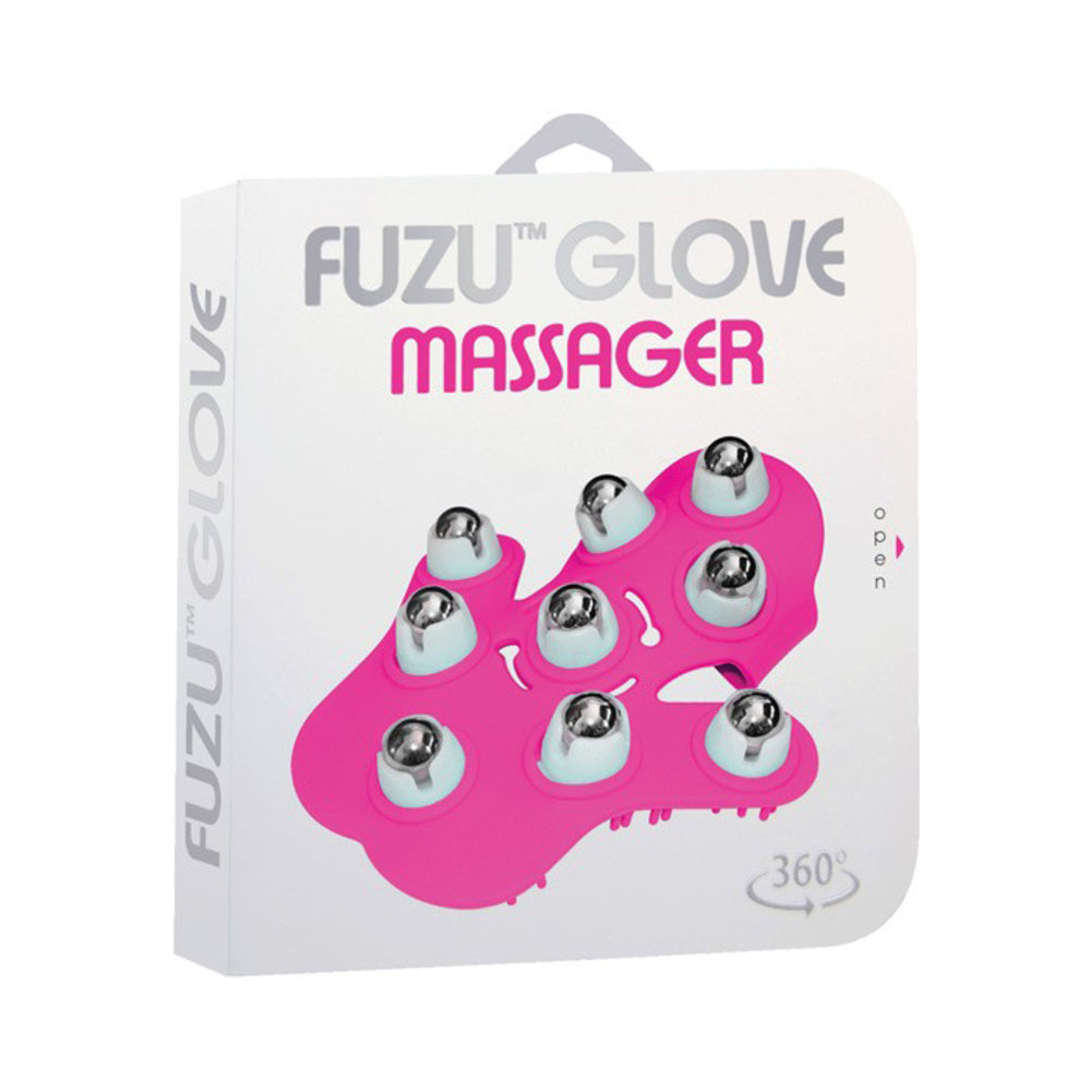 Fuzu 360° Massage Glove Neon Pink