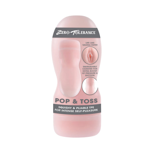 Zero Tolerance Pop & Toss Squeezable Stroker