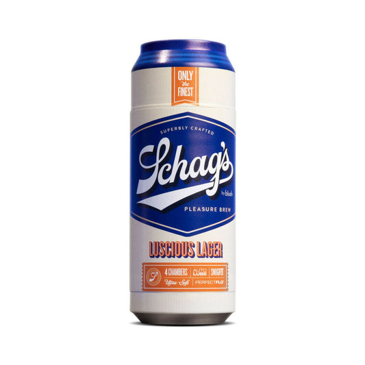 Blush Schag''s Luscious Lager Self-Lubricating Stroker Frosted