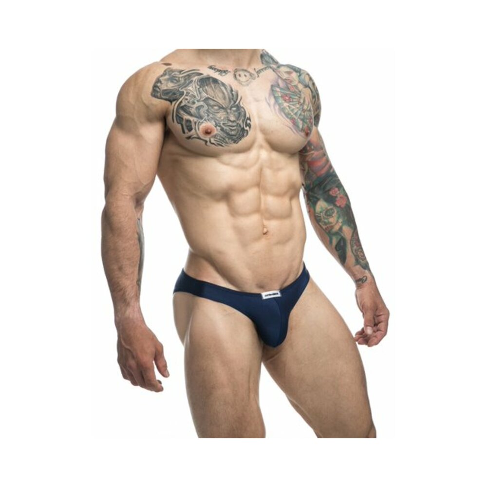 MaleBasics JUSTIN + SIMON Classic Bikini Navy XL