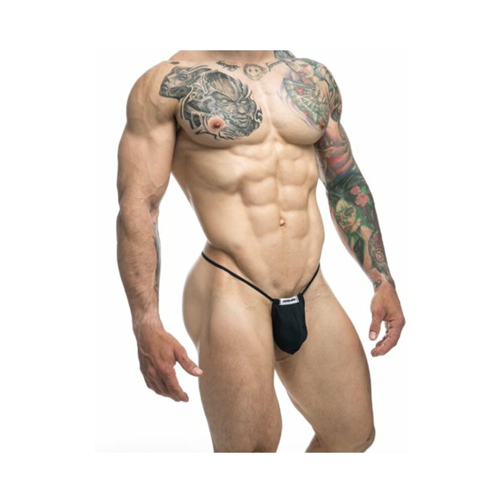 MaleBasics JUSTIN + SIMON Classic G-String Bulge Black L/XL