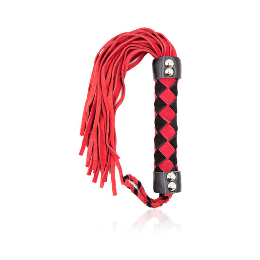 Ple''sur 15.5 in. Leather Flogger Red