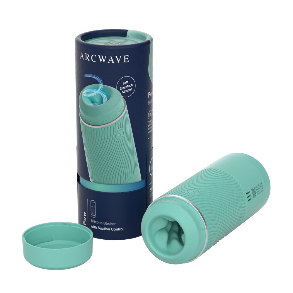 Arcwave Pow Silicone Stroker with Suction Control Mint