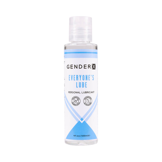 Gender X Everyone''s Lube Water-Based Lubricant 4 oz.