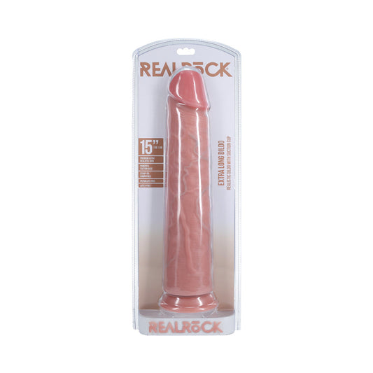 RealRock Extra Long 15 in. Dildo Beige