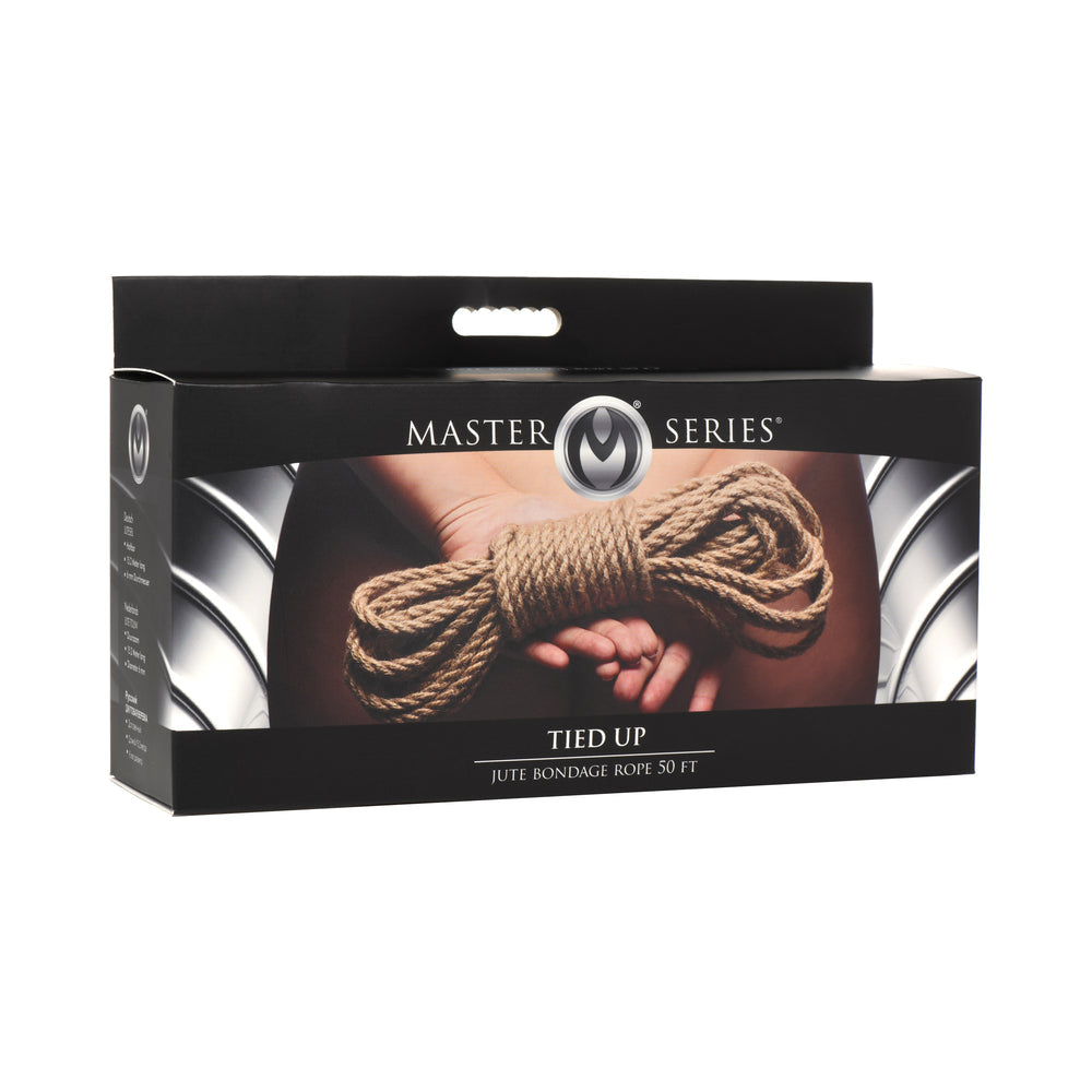 Master Series Tied Up Jute Bondage Rope 50 ft.