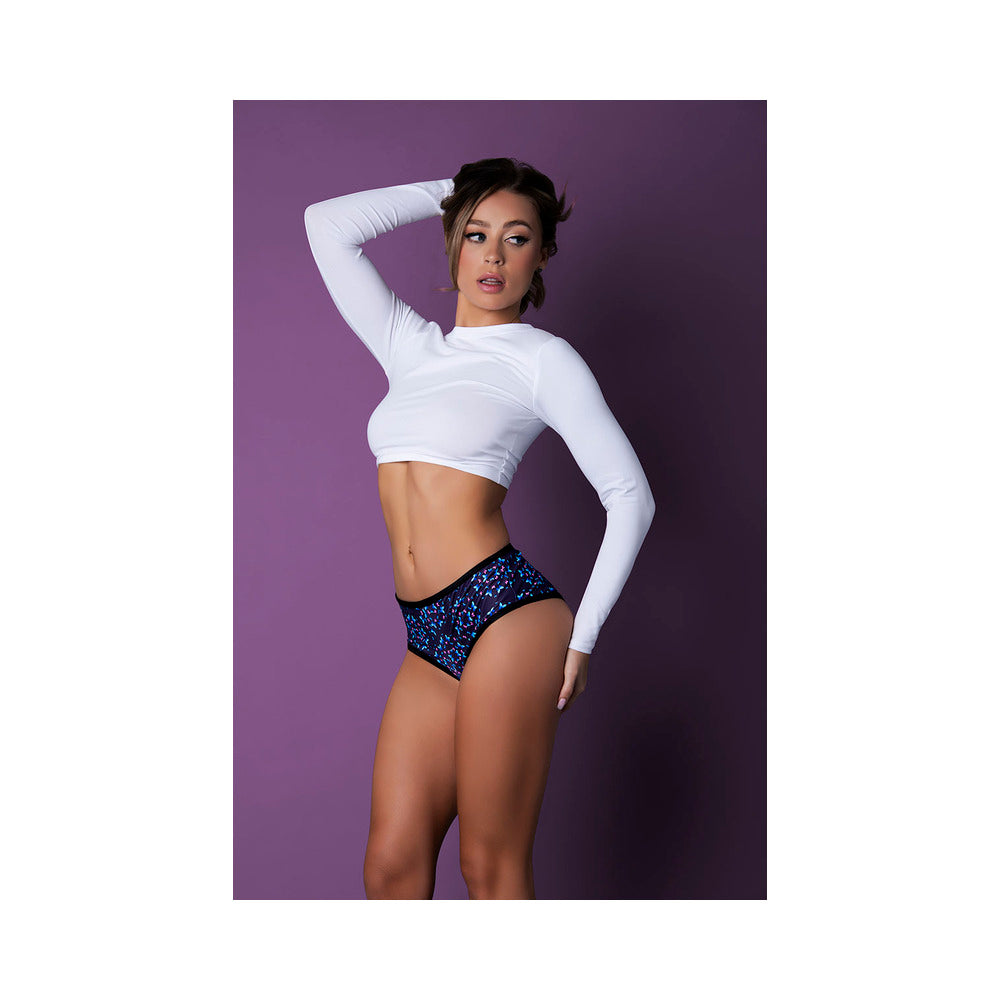 Magic Silk Hazy Dayz Boy Short Butterfly L/XL