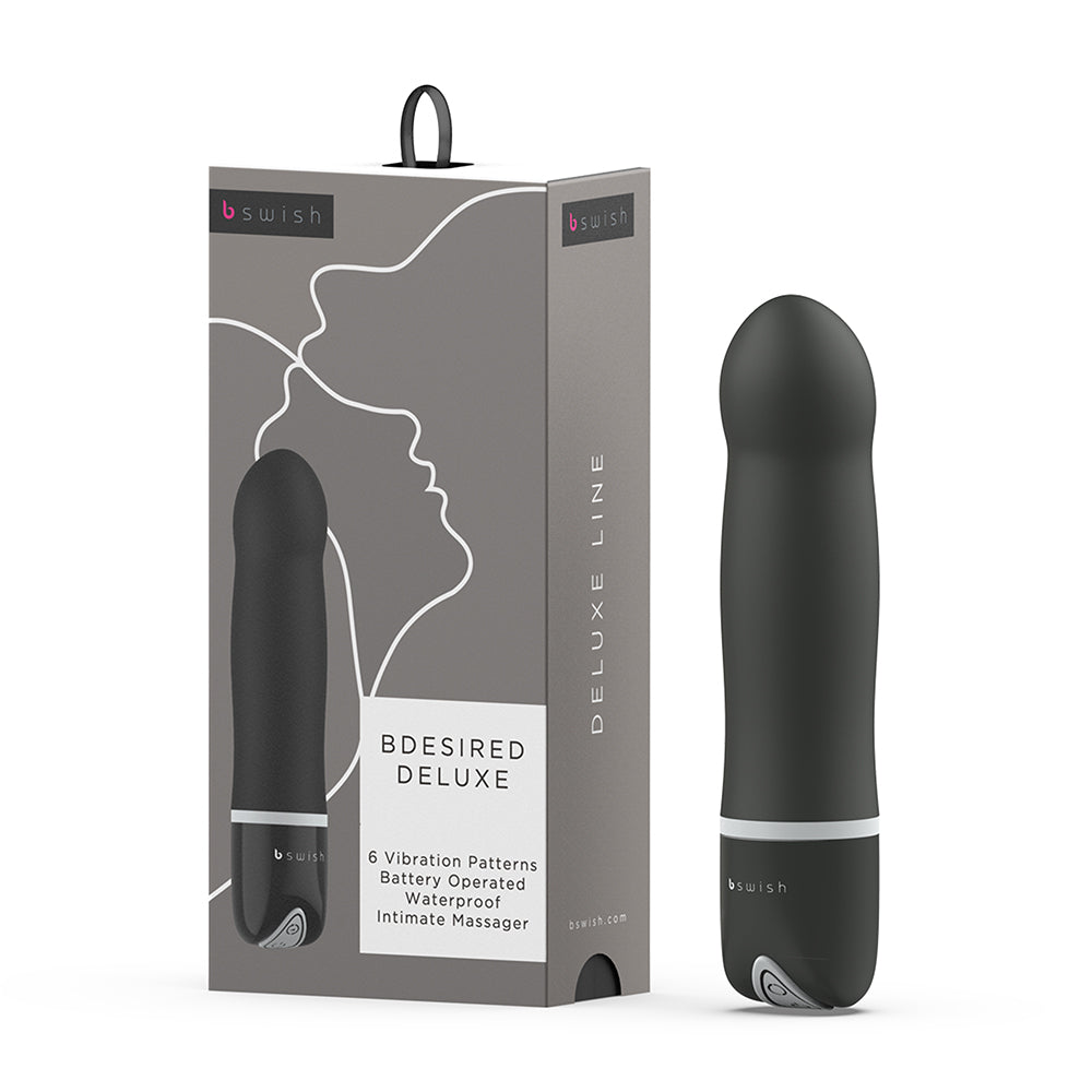 B Swish Bdesired Deluxe Vibrator Black