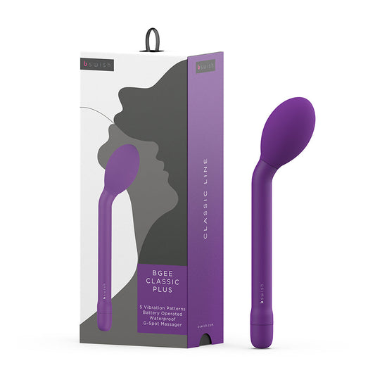 B Swish Bgee Classic Plus Vibrator Purple