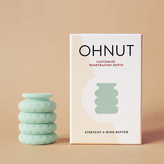Ohnut Depth-Limiting Rings 4-Pack Jade