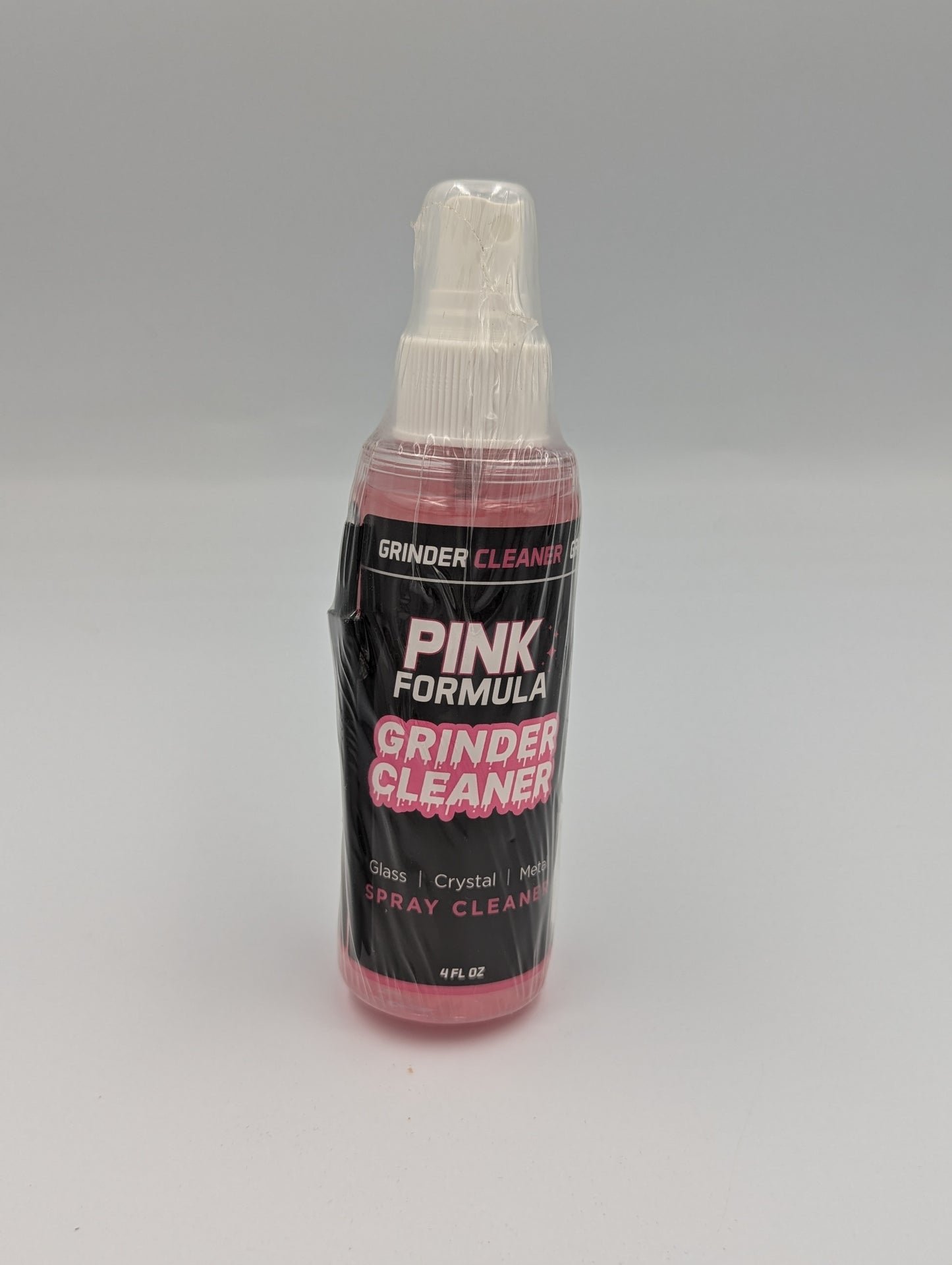 Pink formula grinder cleaner