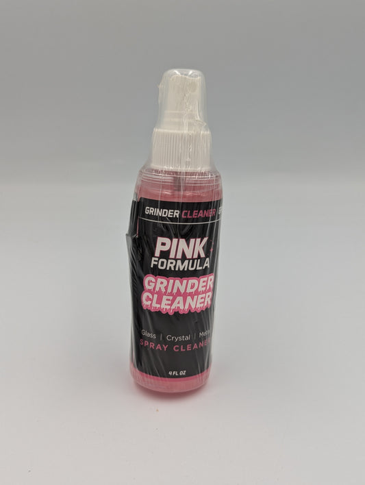 Pink formula grinder cleaner