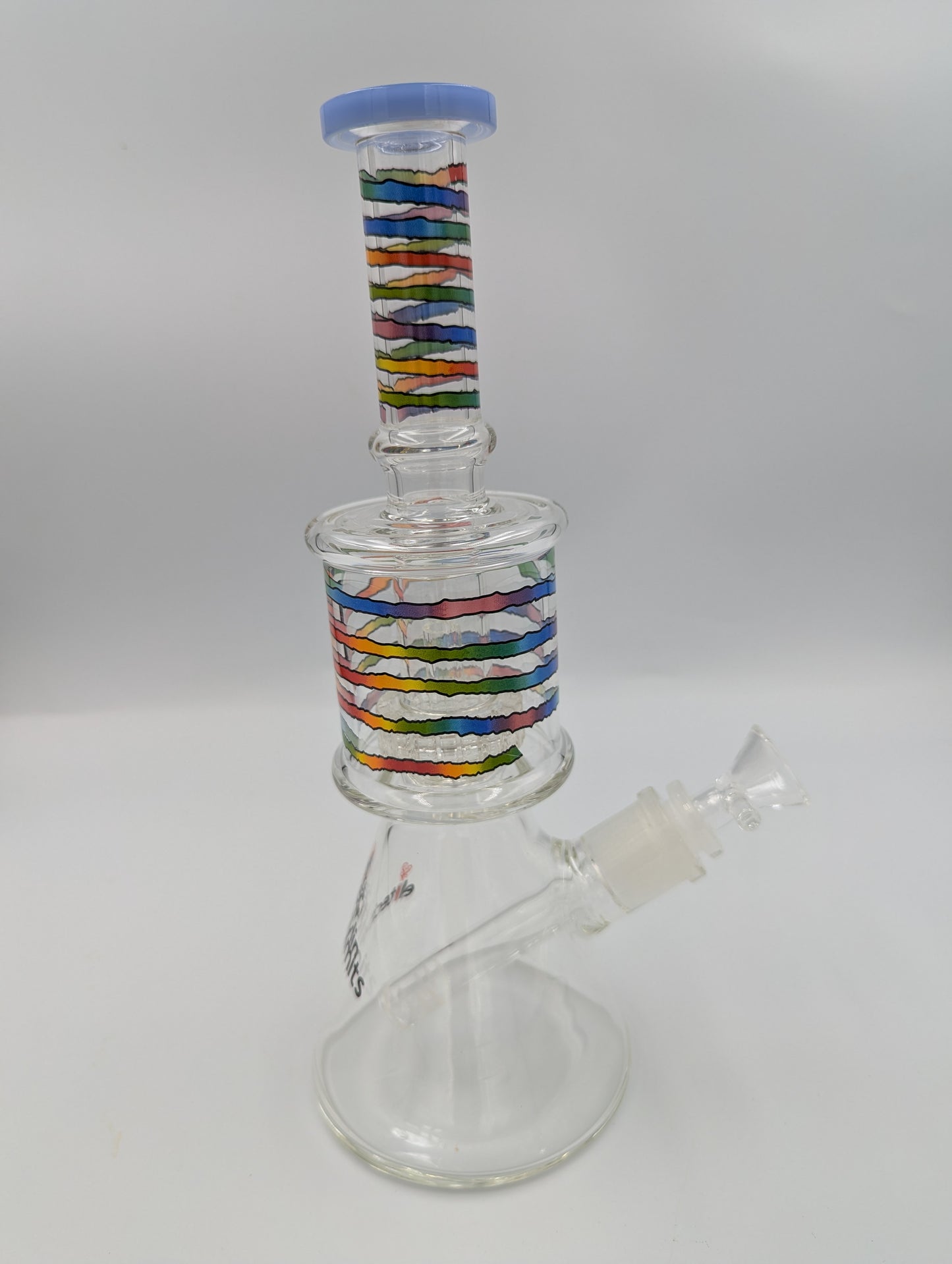 10in. Rainbow Color Water Pipe