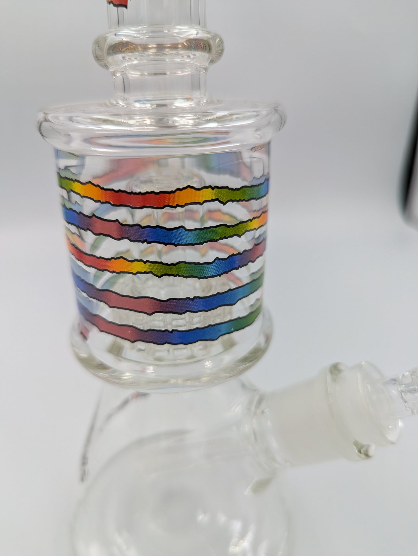 10in. Rainbow Color Water Pipe