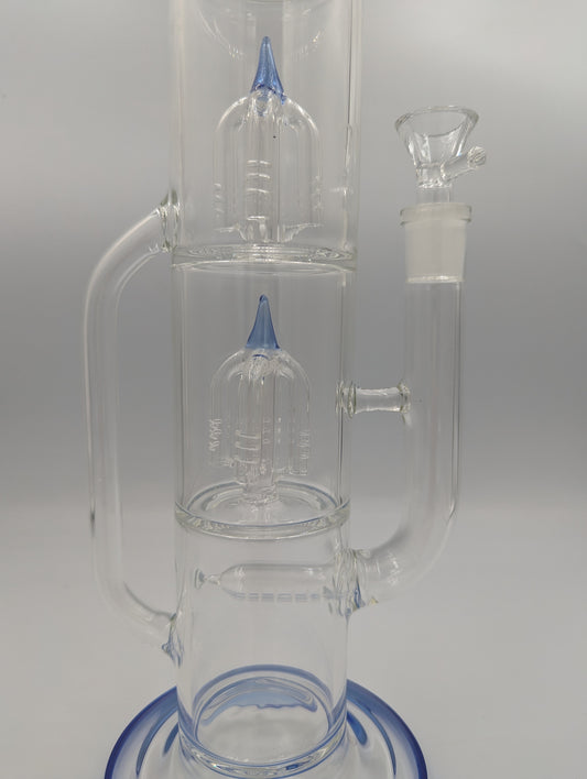 16in. Blue Or Purple Water Pipe