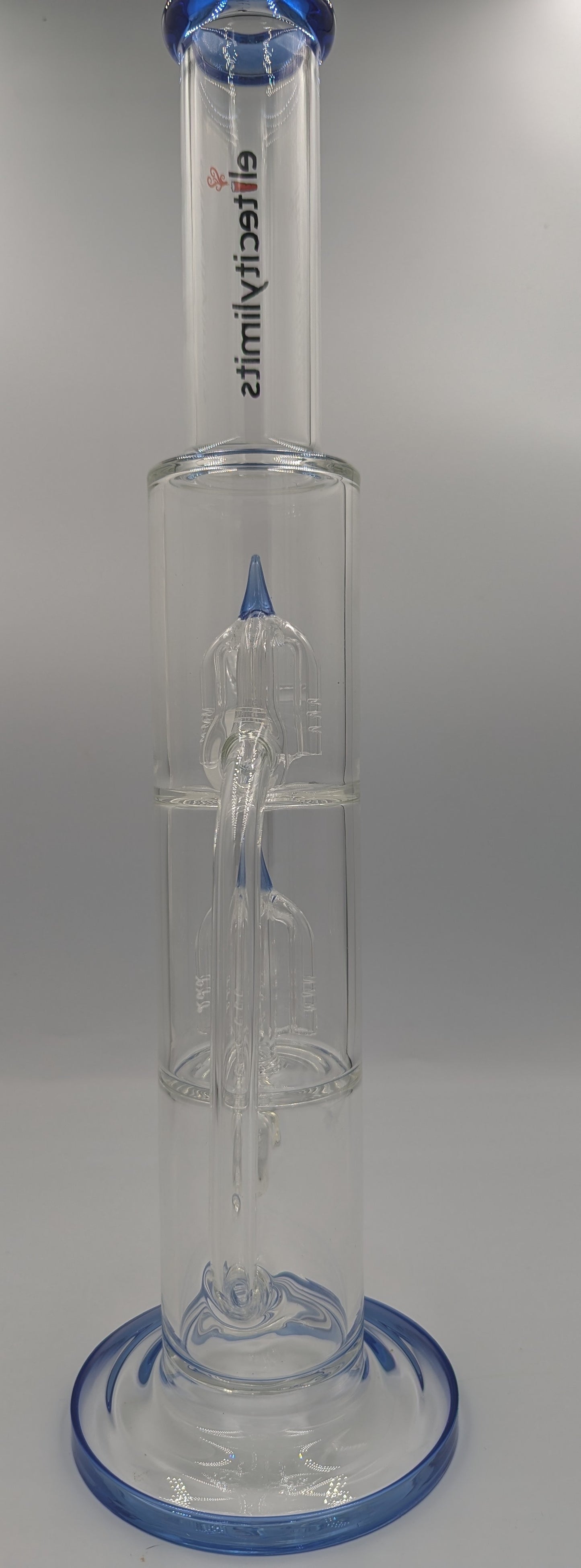 16in. Blue Or Purple Water Pipe