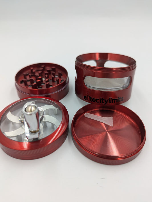 Zinc 4 Piece Hardtop Grinder 62*86mm