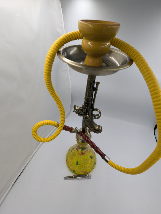 21in. Colorful Gun Hookah