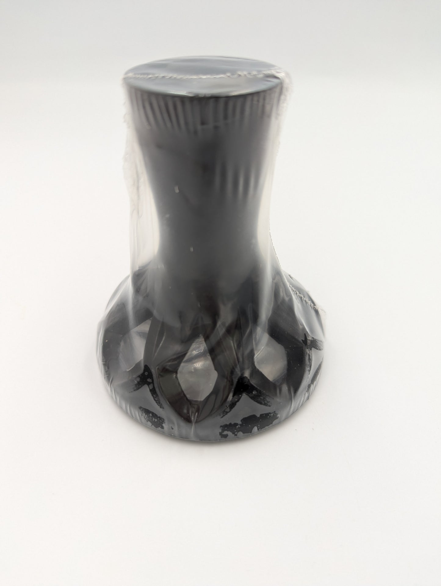 Silicone with glass insert hookah bowl