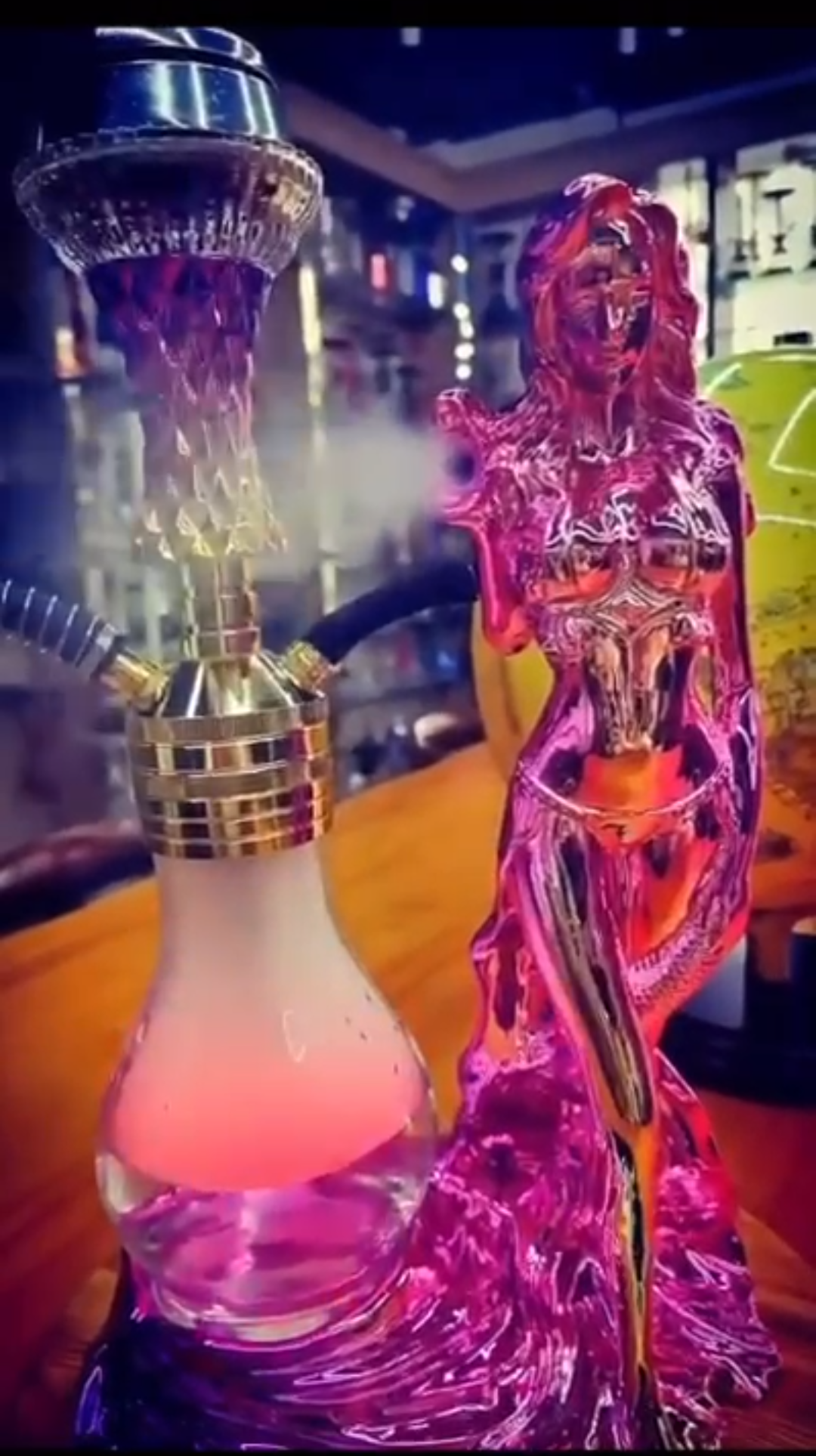 Goddess LED Hookah